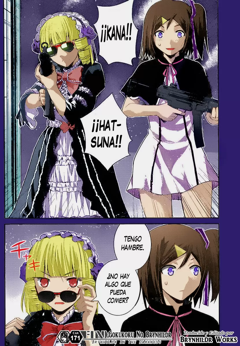 Gokukoku no Brynhildr capítulo 171, página 23