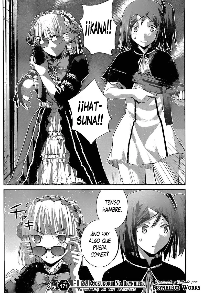 Gokukoku no Brynhildr capítulo 171, página 24