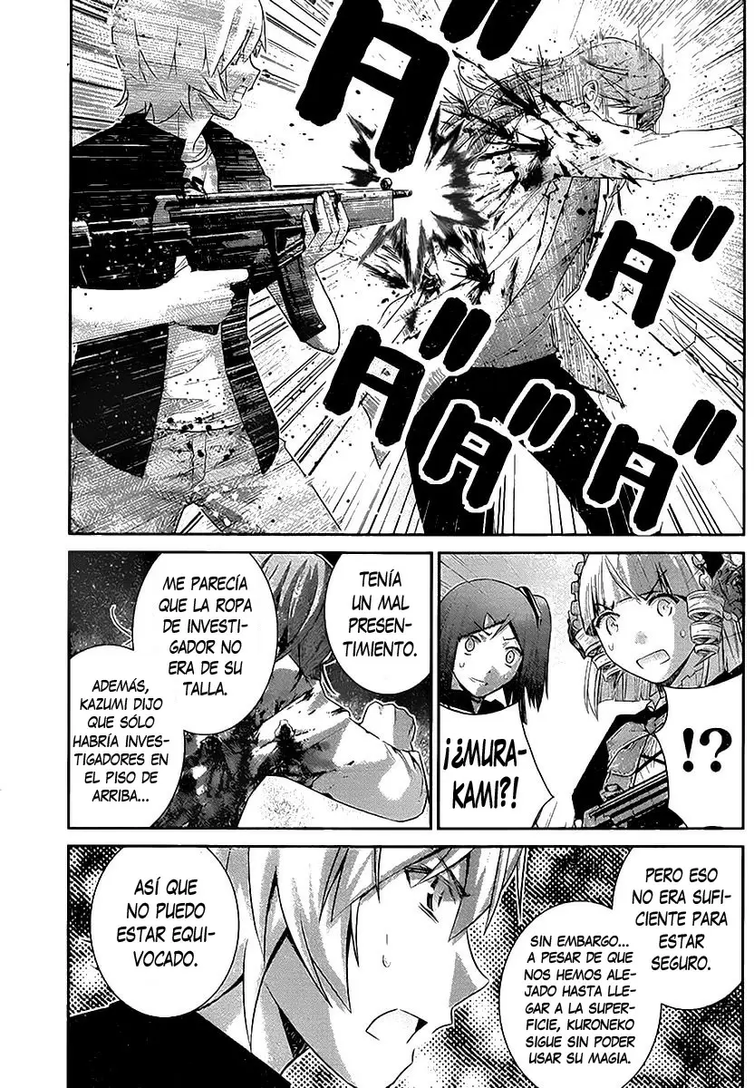 Gokukoku no Brynhildr capítulo 172, página 18