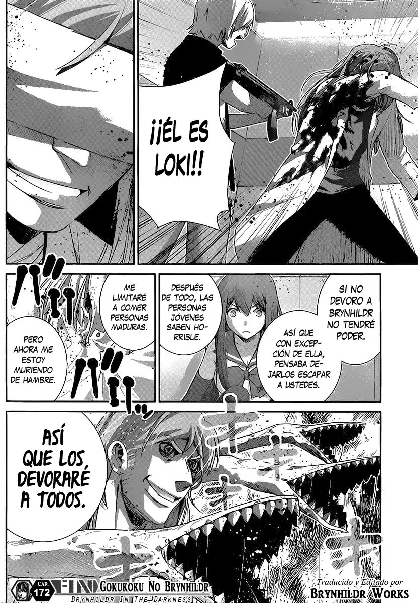 Gokukoku no Brynhildr capítulo 172, página 20