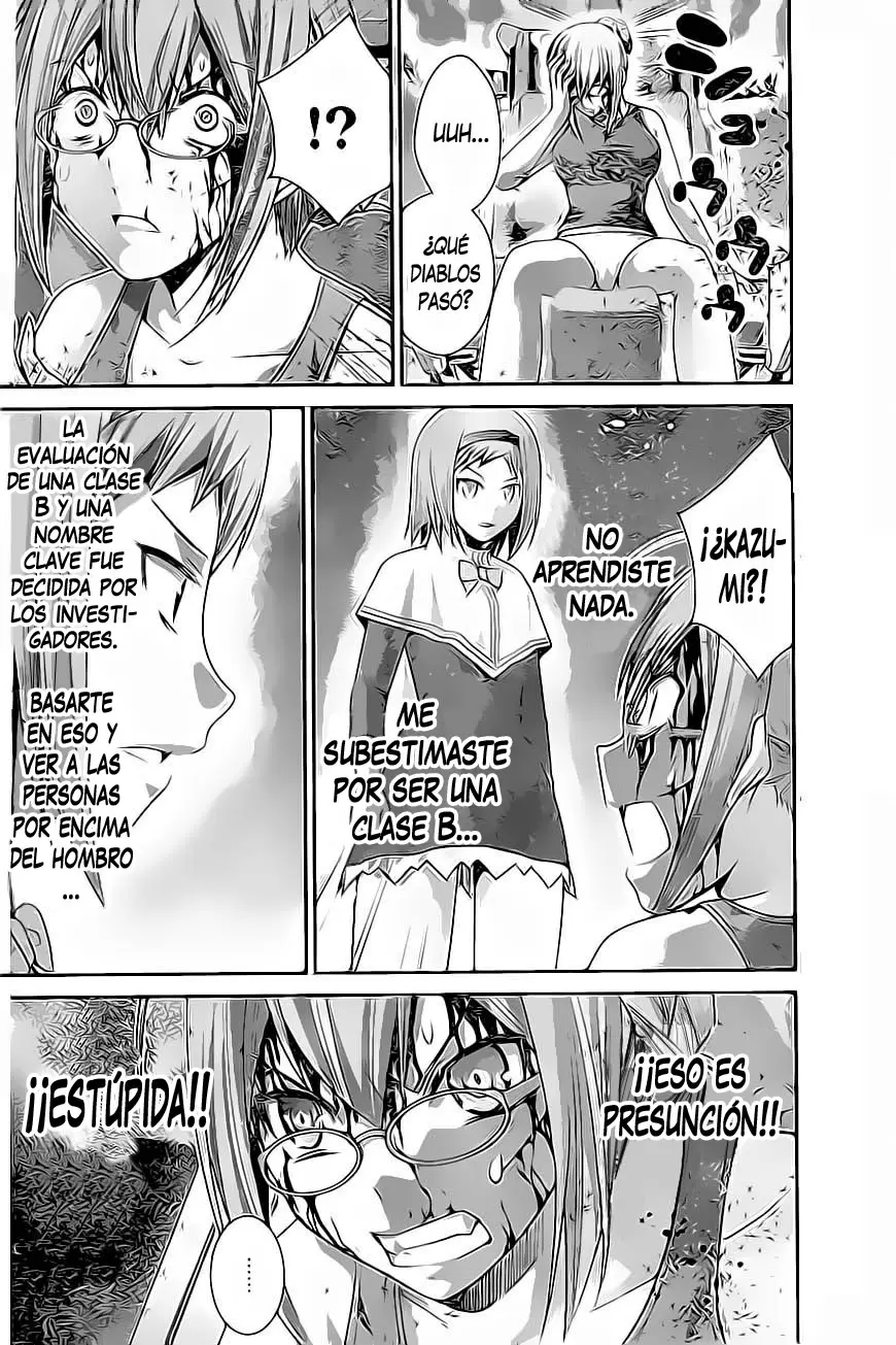 Gokukoku no Brynhildr capítulo 173, página 6