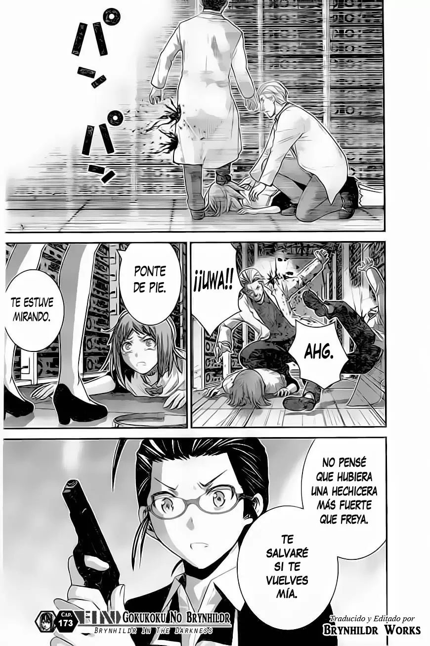 Gokukoku no Brynhildr capítulo 173, página 20
