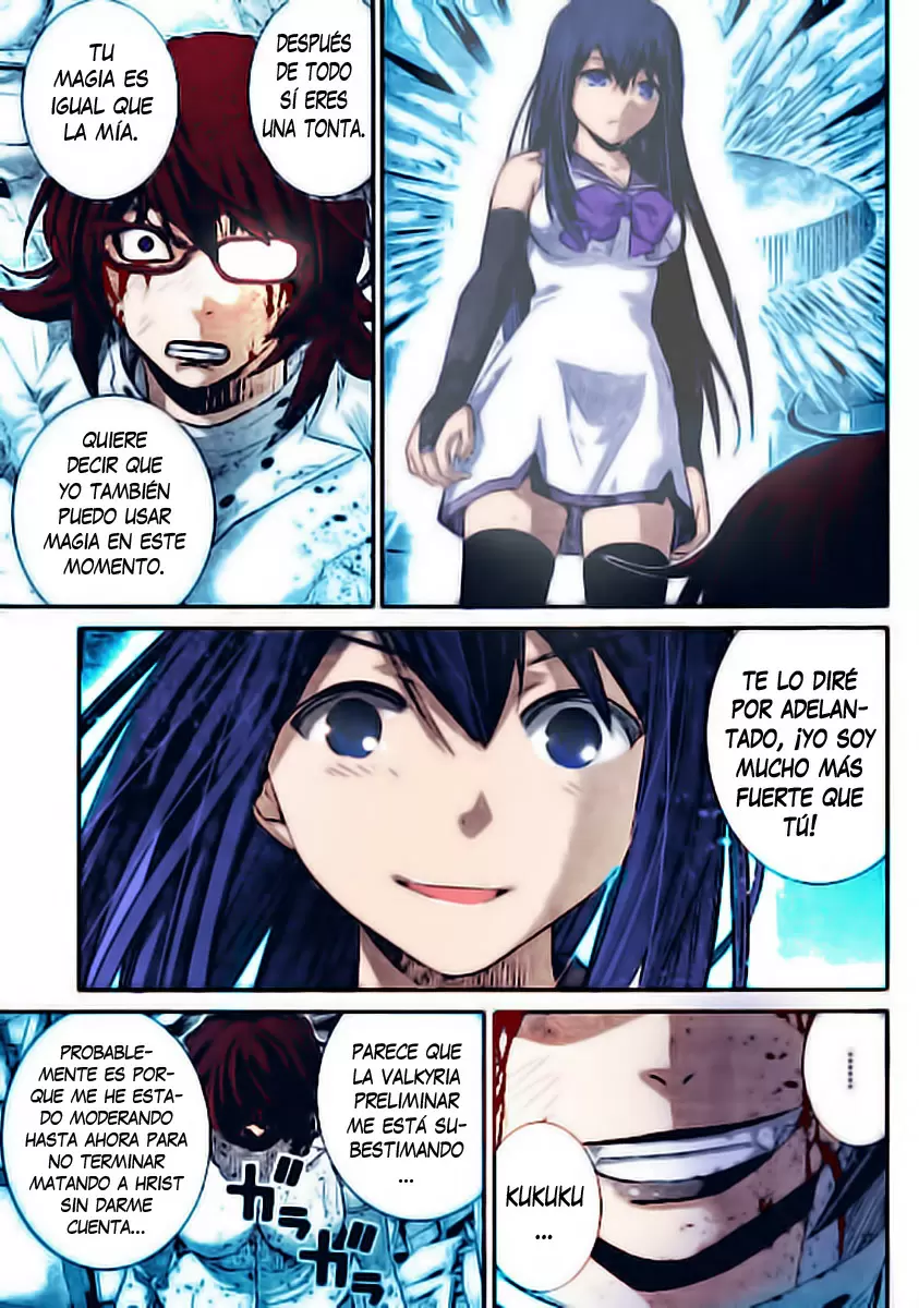 Gokukoku no Brynhildr capítulo 174, página 20