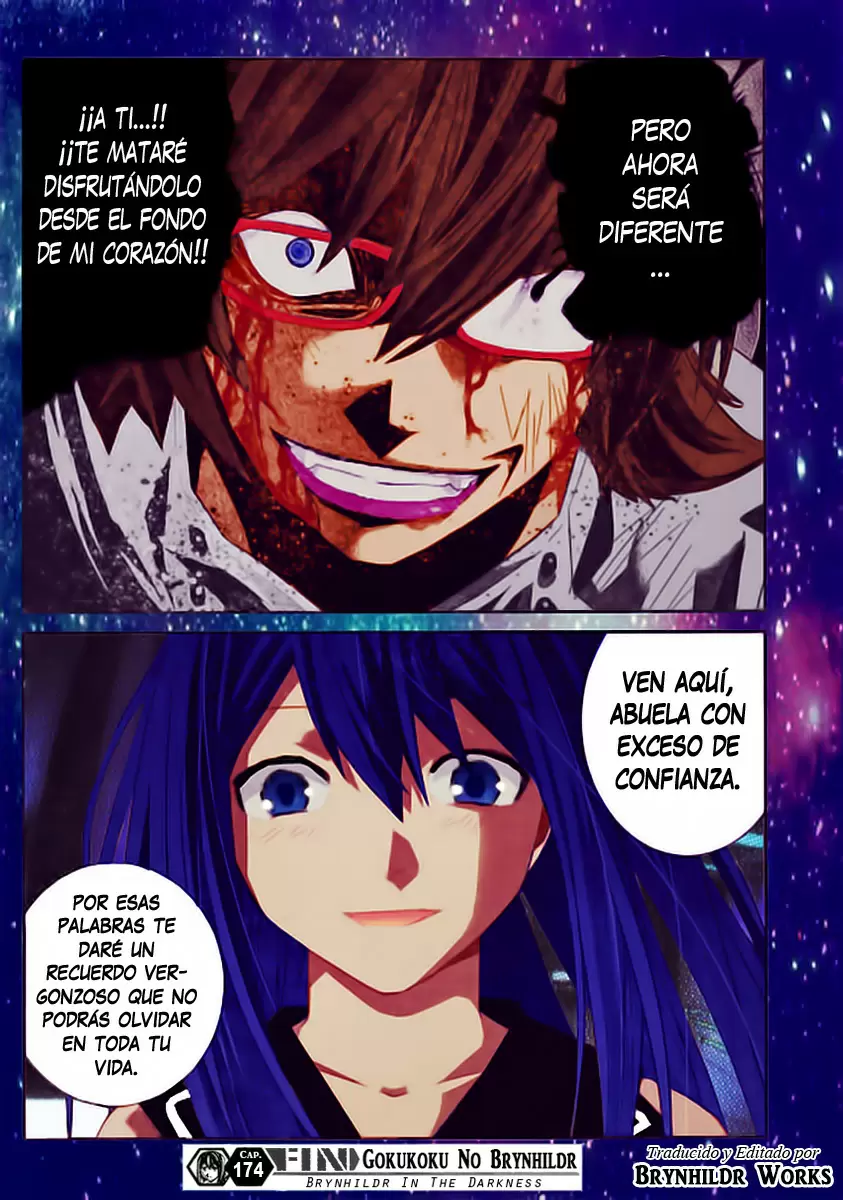 Gokukoku no Brynhildr capítulo 174, página 22