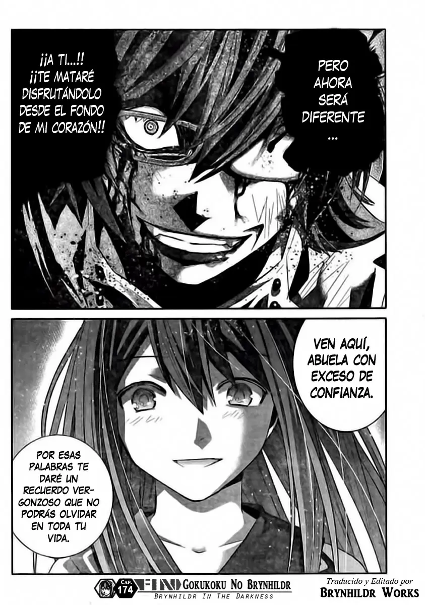 Gokukoku no Brynhildr capítulo 174, página 23