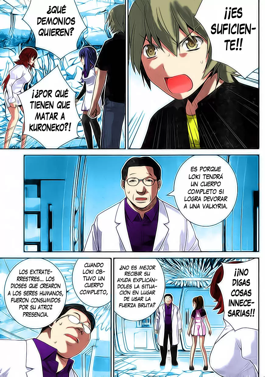 Gokukoku no Brynhildr capítulo 175, página 7