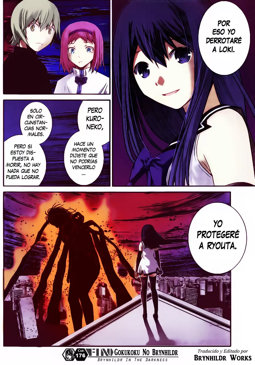 Gokukoku no Brynhildr capítulo 176, página 24