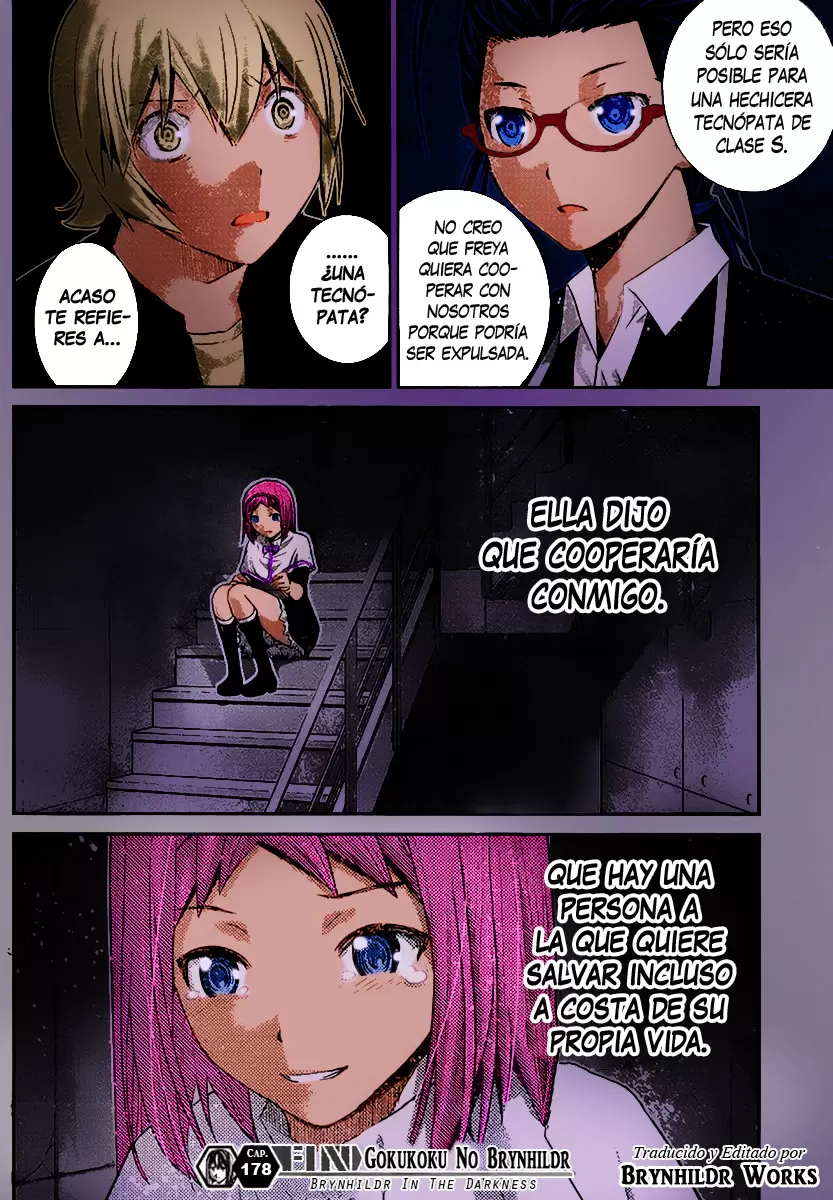 Gokukoku no Brynhildr capítulo 178, página 20