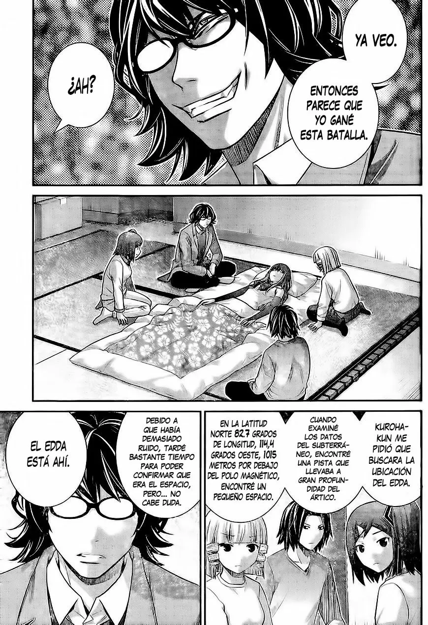 Gokukoku no Brynhildr capítulo 181, página 16