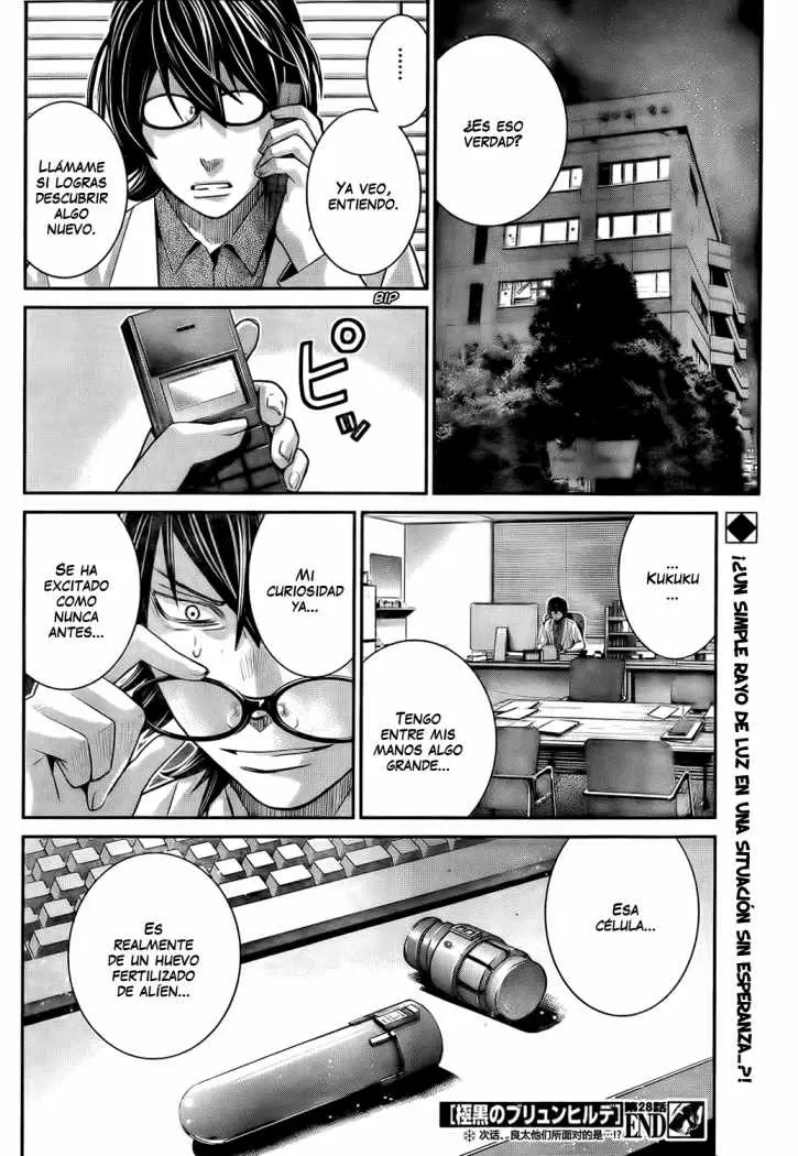 Gokukoku no Brynhildr capítulo 28, página 18