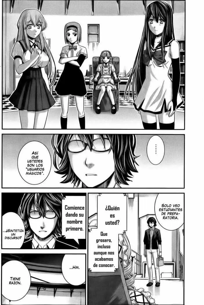 Gokukoku no Brynhildr capítulo 30, página 14
