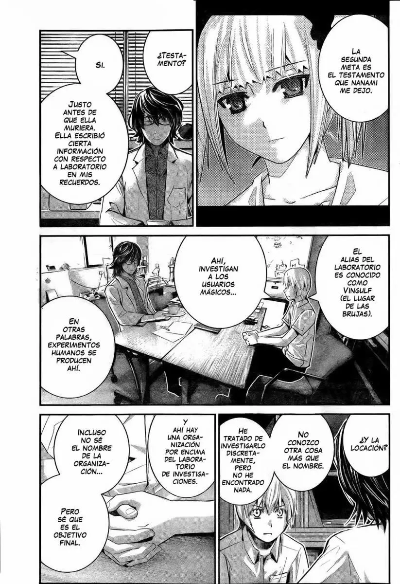 Gokukoku no Brynhildr capítulo 40, página 7