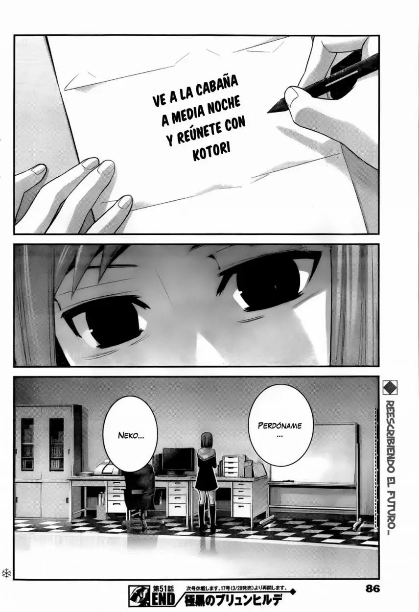 Gokukoku no Brynhildr capítulo 51, página 18