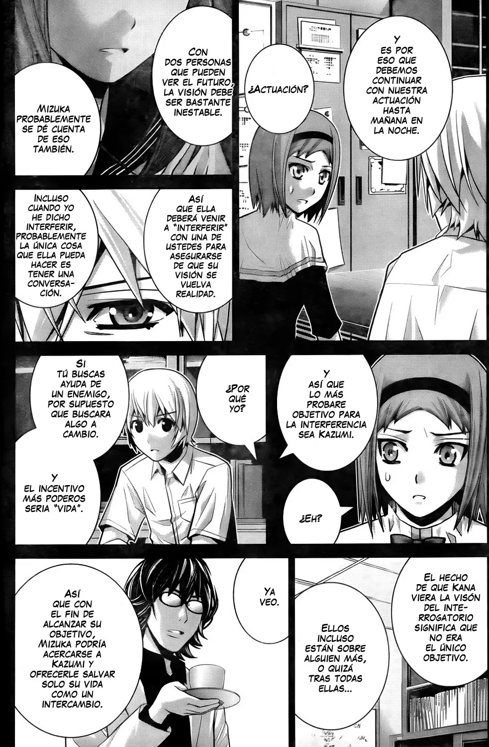 Gokukoku no Brynhildr capítulo 53, página 11