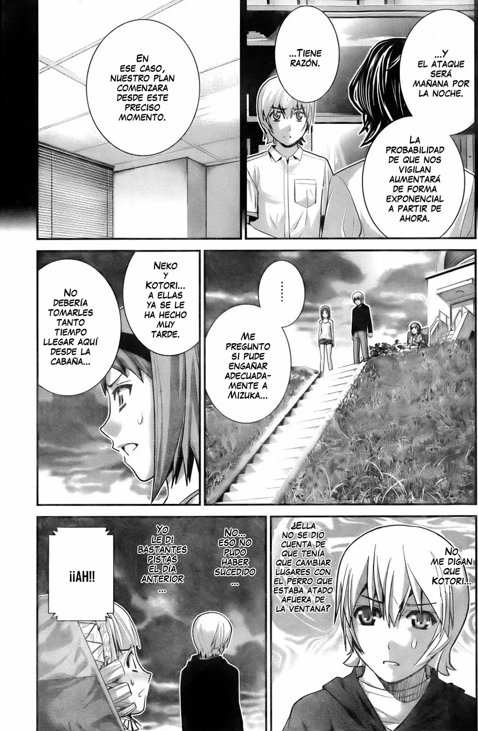 Gokukoku no Brynhildr capítulo 53, página 15