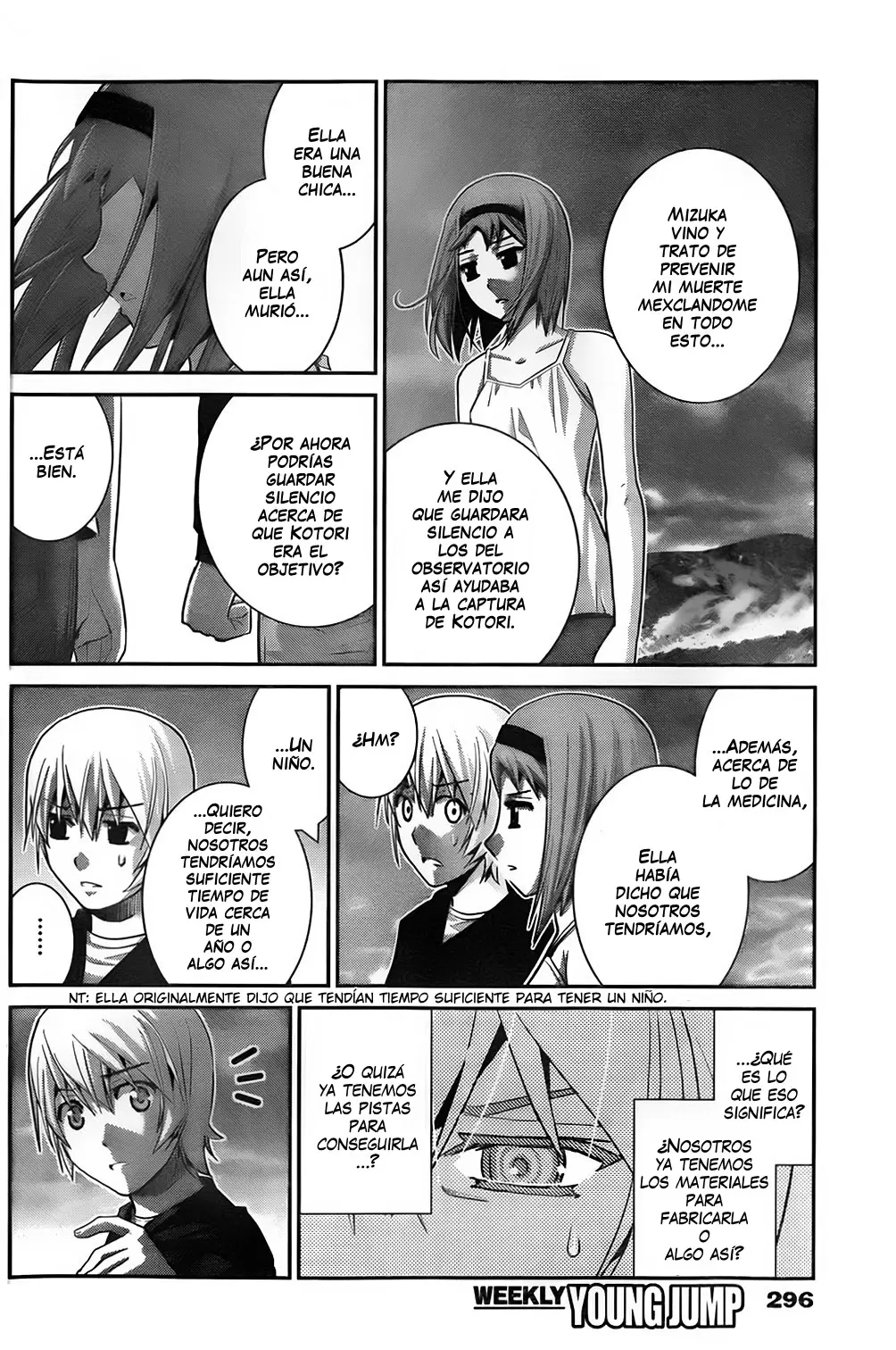 Gokukoku no Brynhildr capítulo 54, página 8
