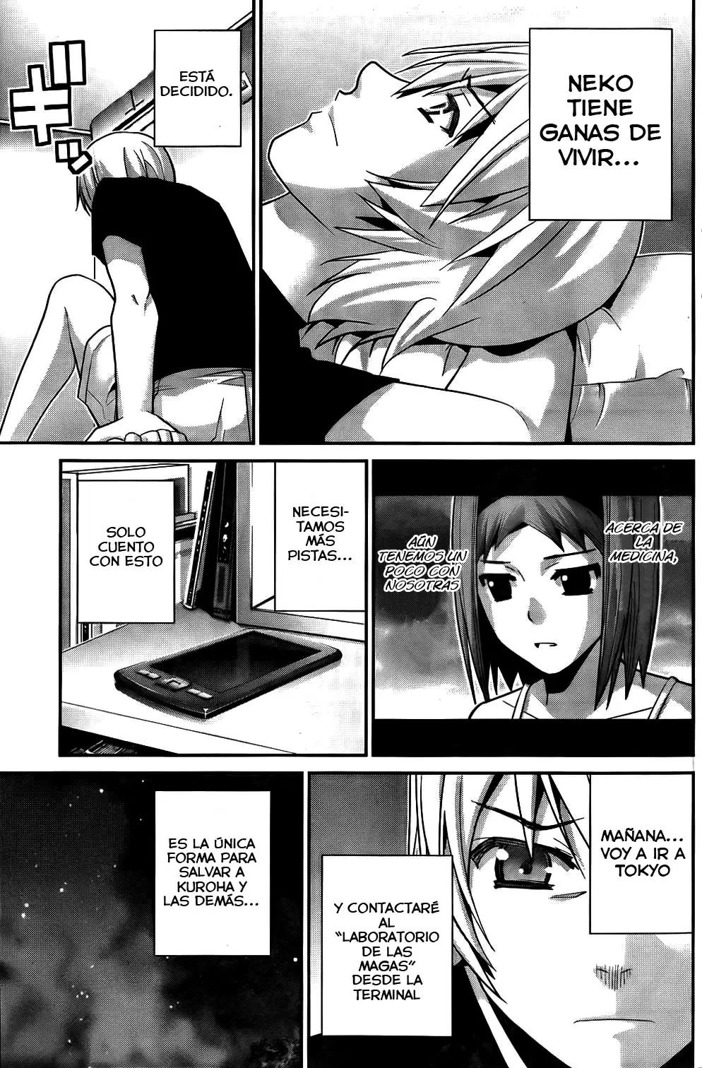 Gokukoku no Brynhildr capítulo 58, página 6