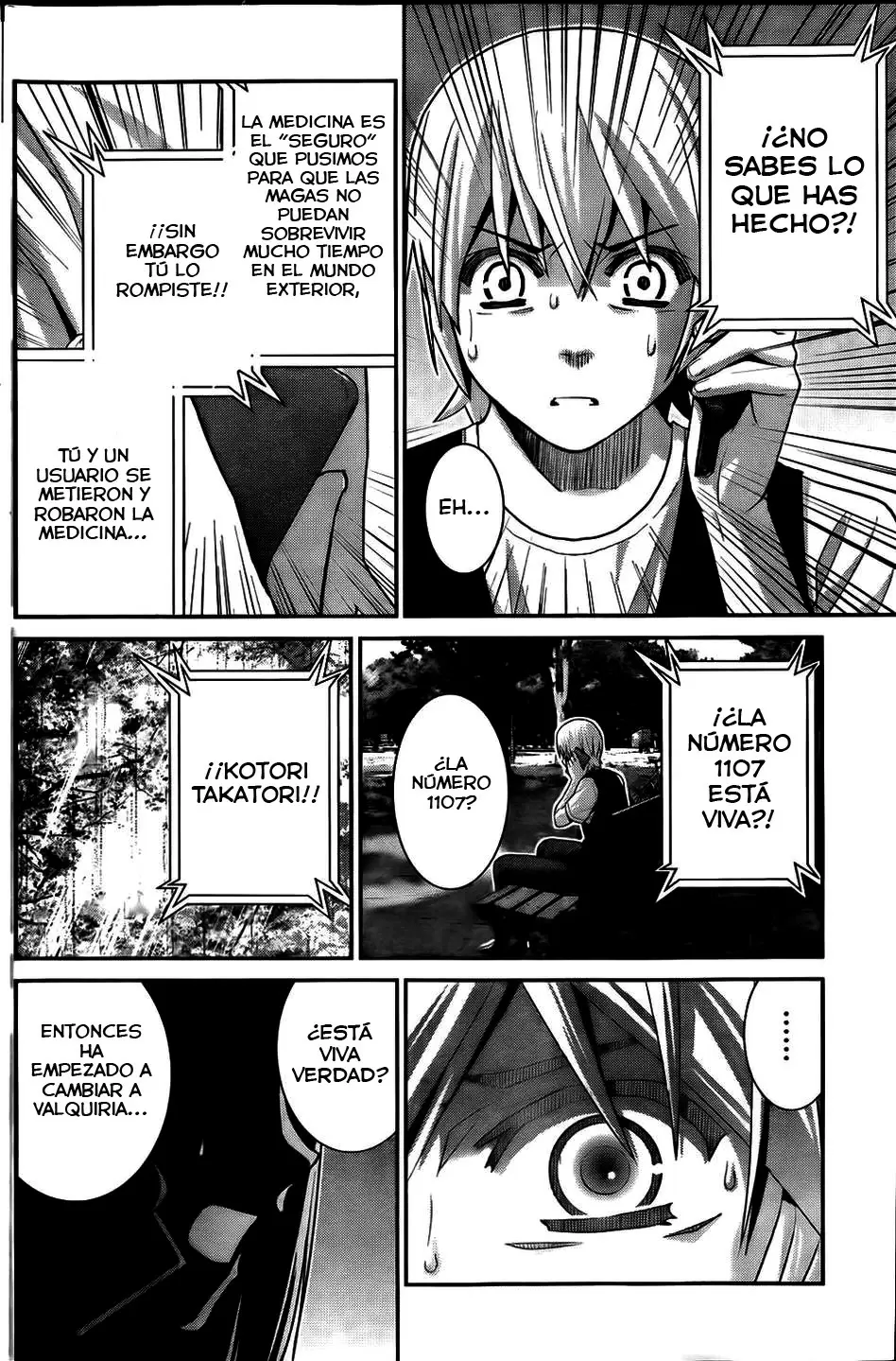 Gokukoku no Brynhildr capítulo 58, página 11