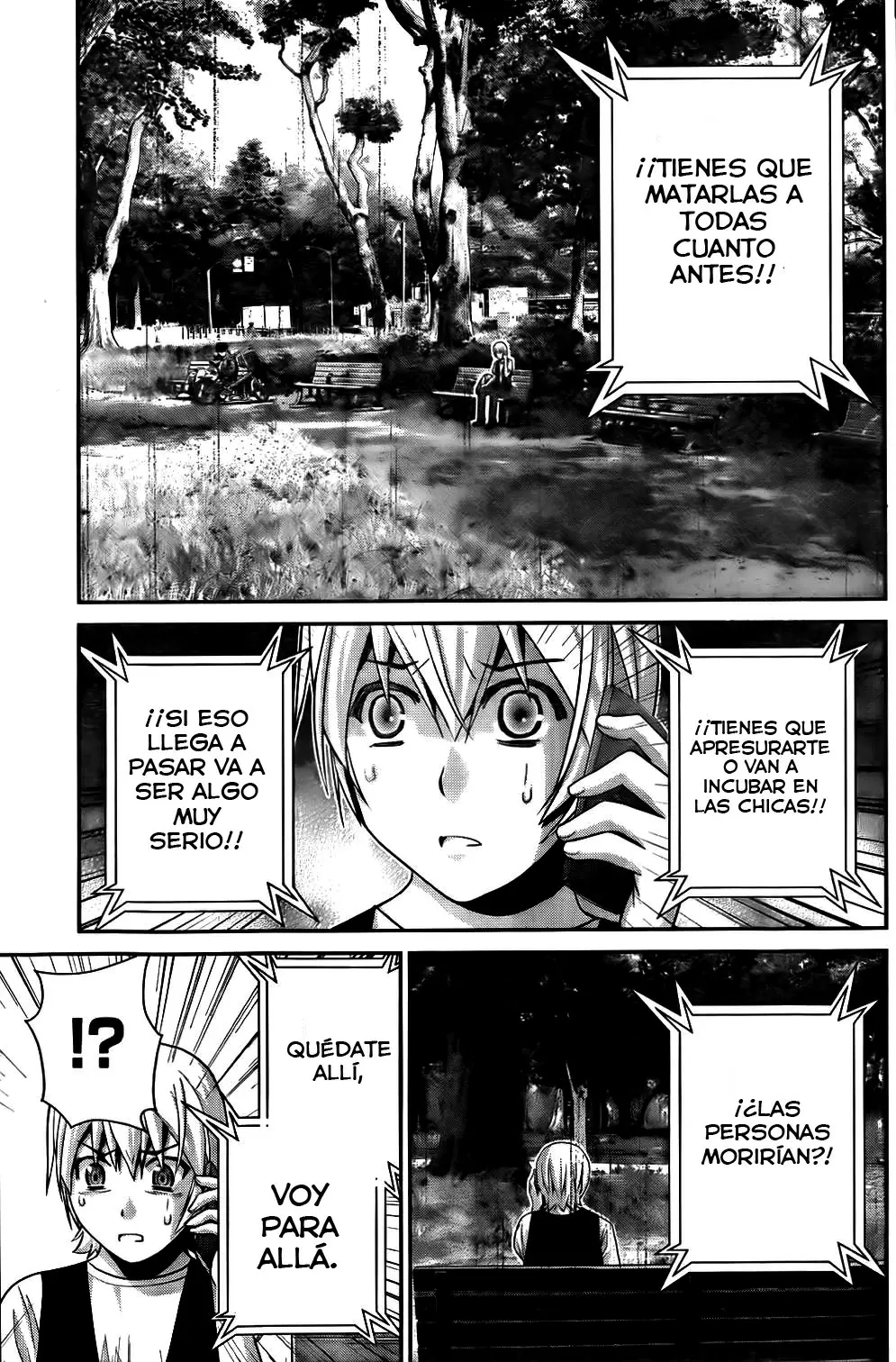 Gokukoku no Brynhildr capítulo 58, página 12