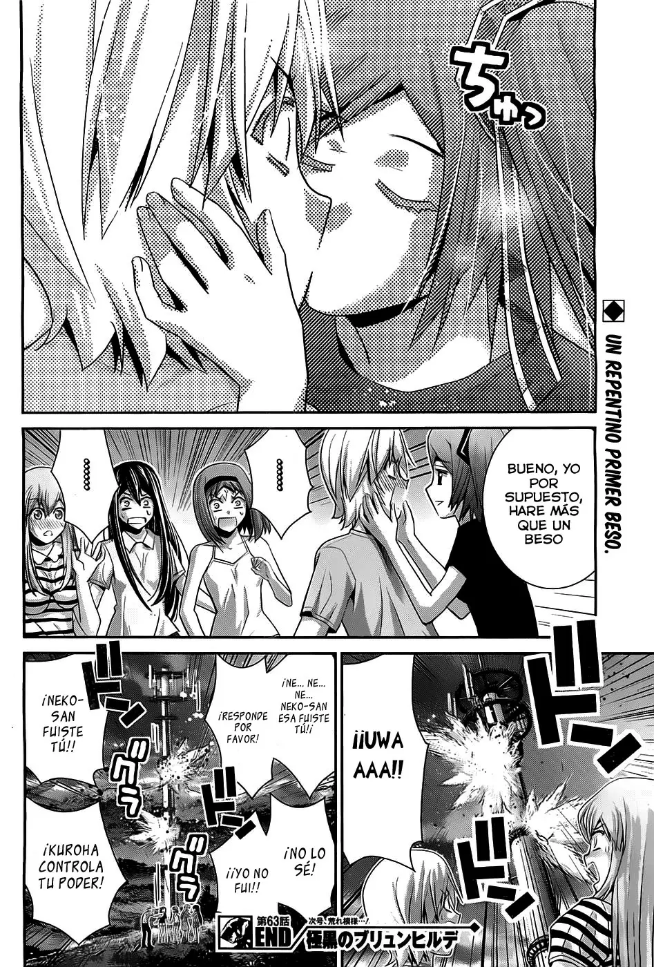 Gokukoku no Brynhildr capítulo 63, página 23