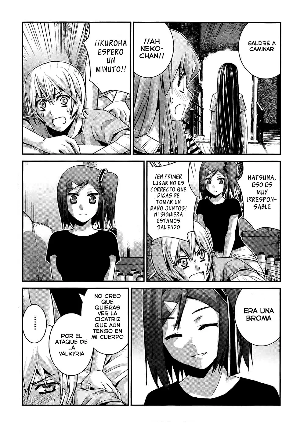 Gokukoku no Brynhildr capítulo 64, página 7