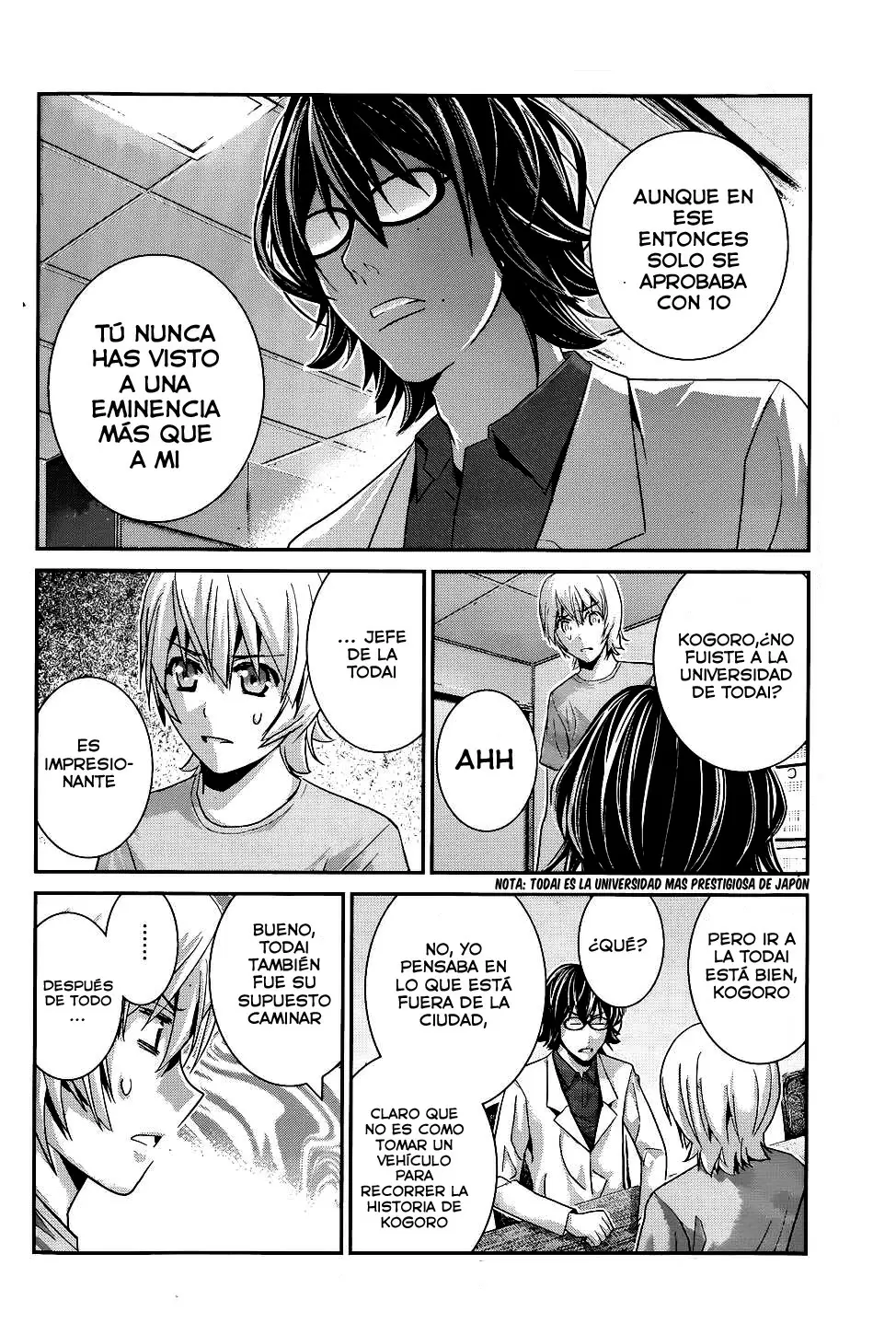 Gokukoku no Brynhildr capítulo 64, página 18