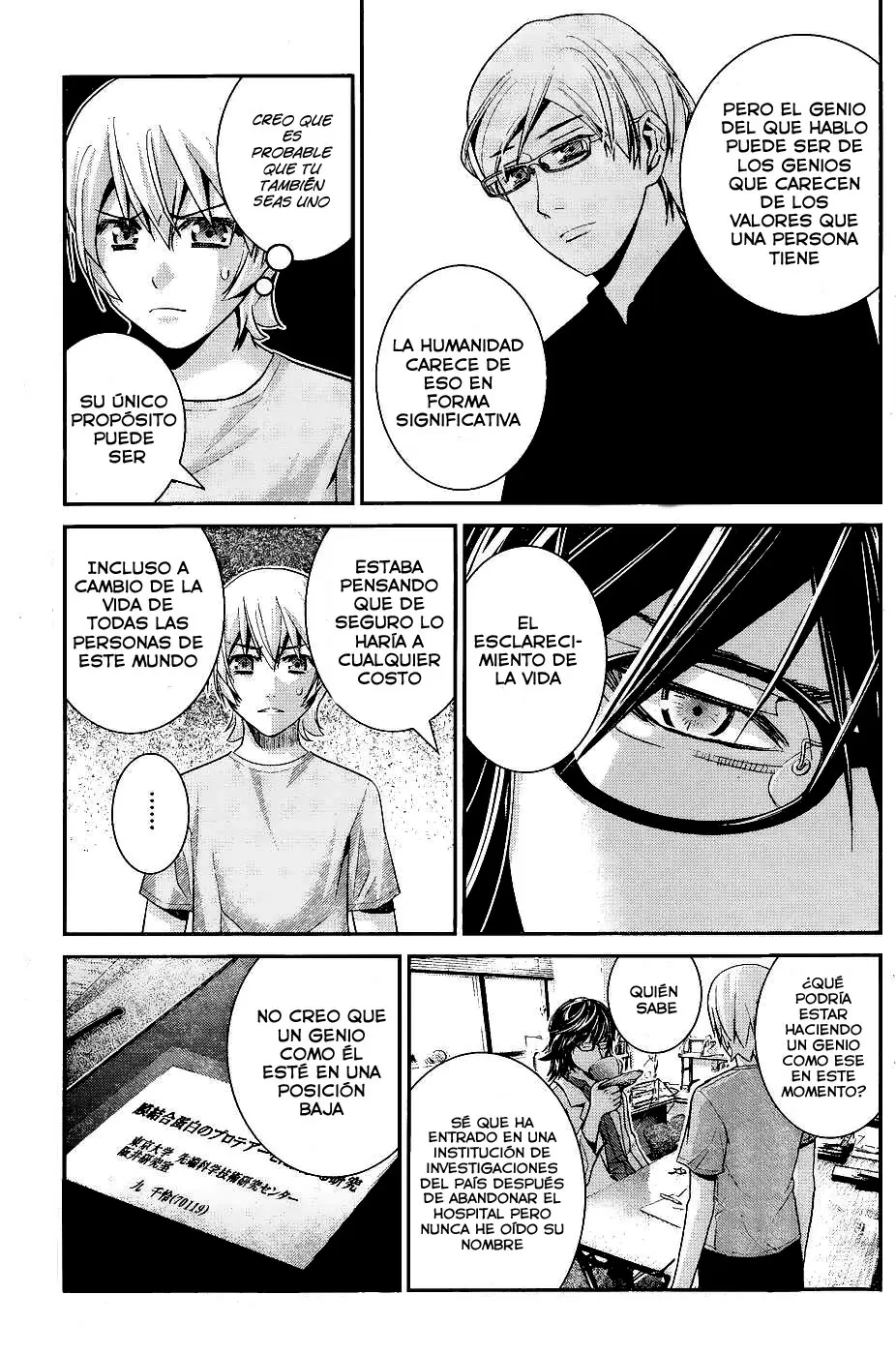 Gokukoku no Brynhildr capítulo 64, página 19