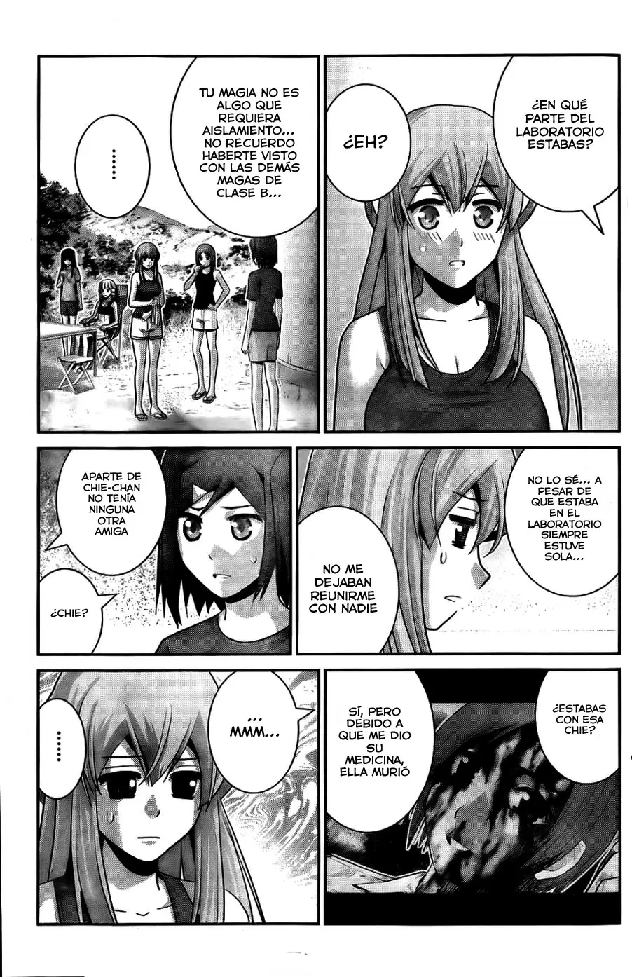 Gokukoku no Brynhildr capítulo 66, página 12