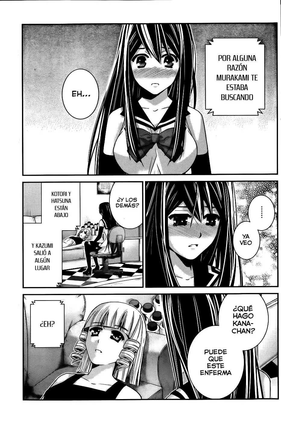 Gokukoku no Brynhildr capítulo 68, página 8