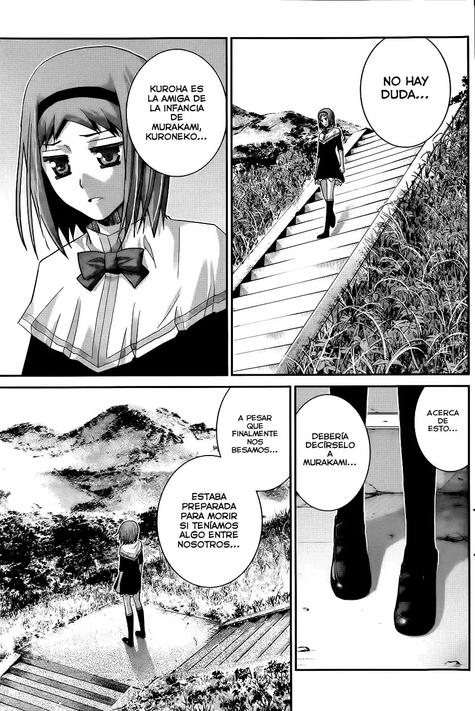 Gokukoku no Brynhildr capítulo 68, página 14