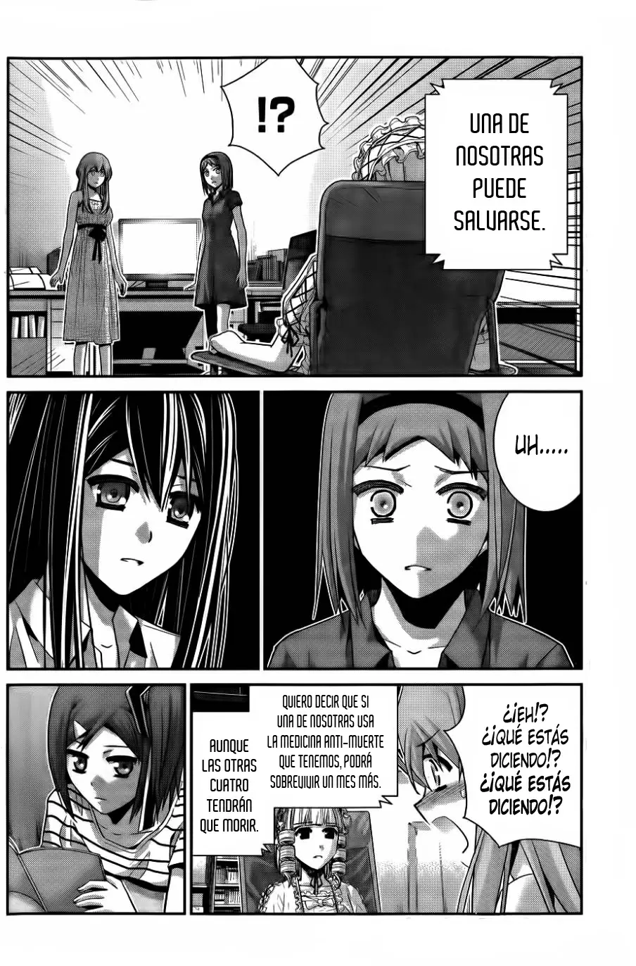 Gokukoku no Brynhildr capítulo 69, página 6