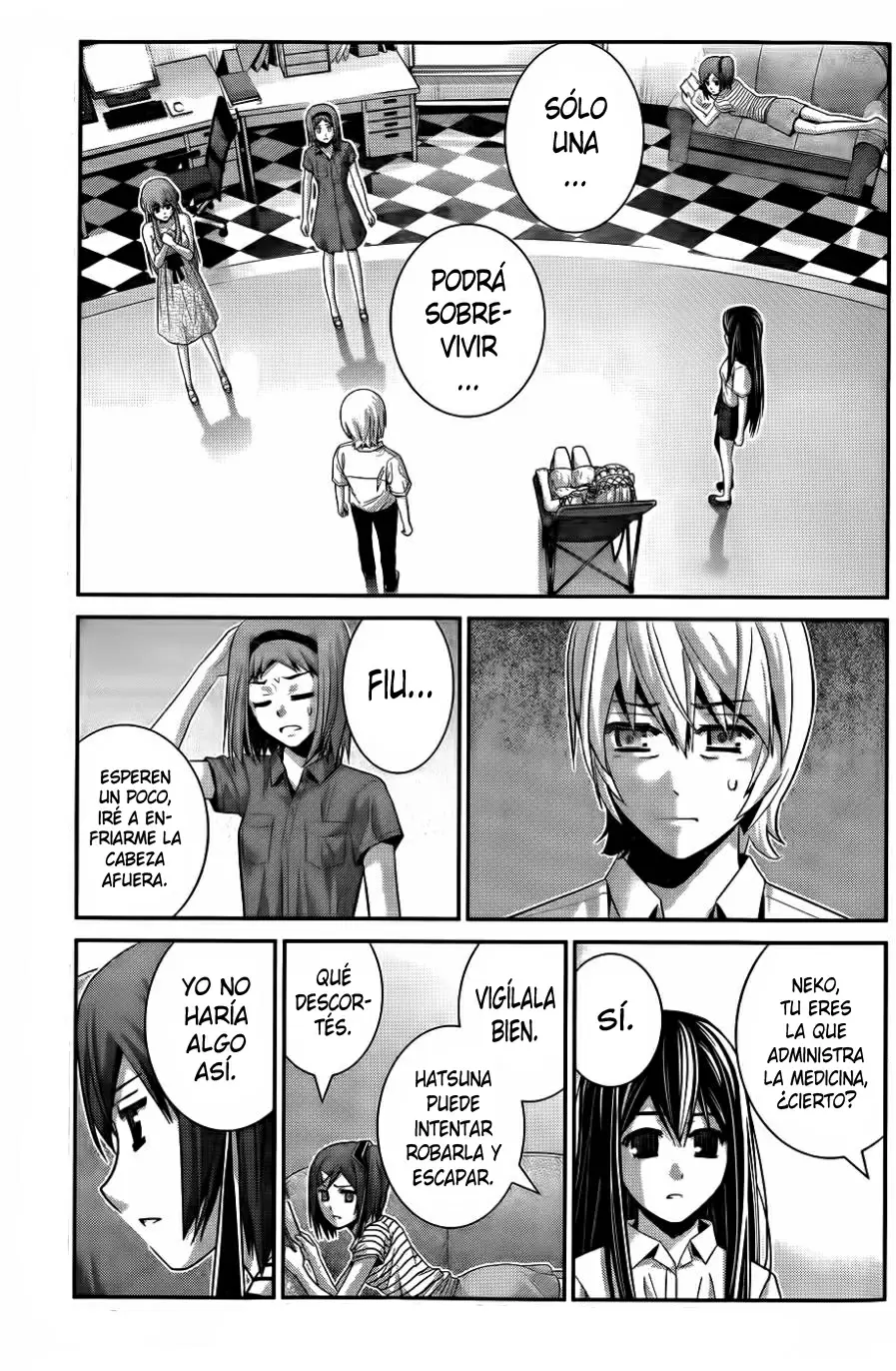 Gokukoku no Brynhildr capítulo 69, página 7