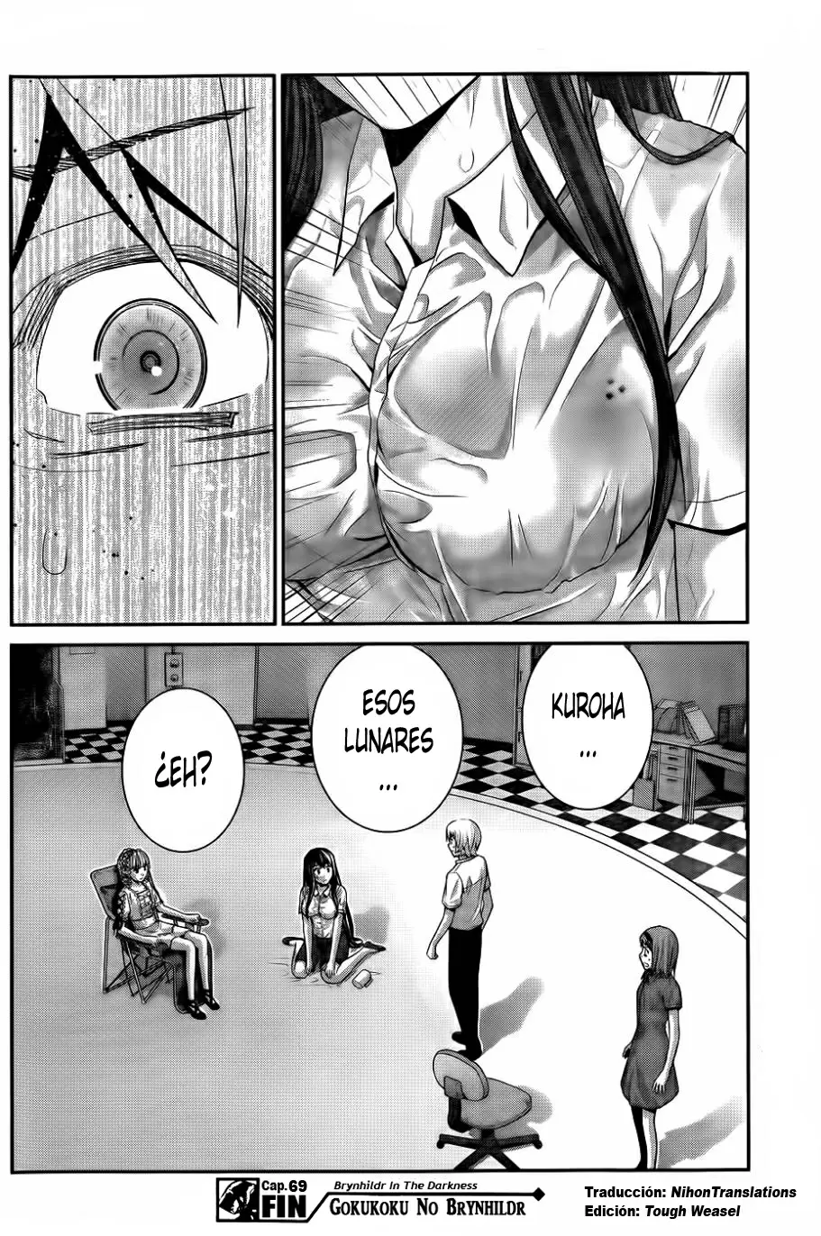 Gokukoku no Brynhildr capítulo 69, página 18