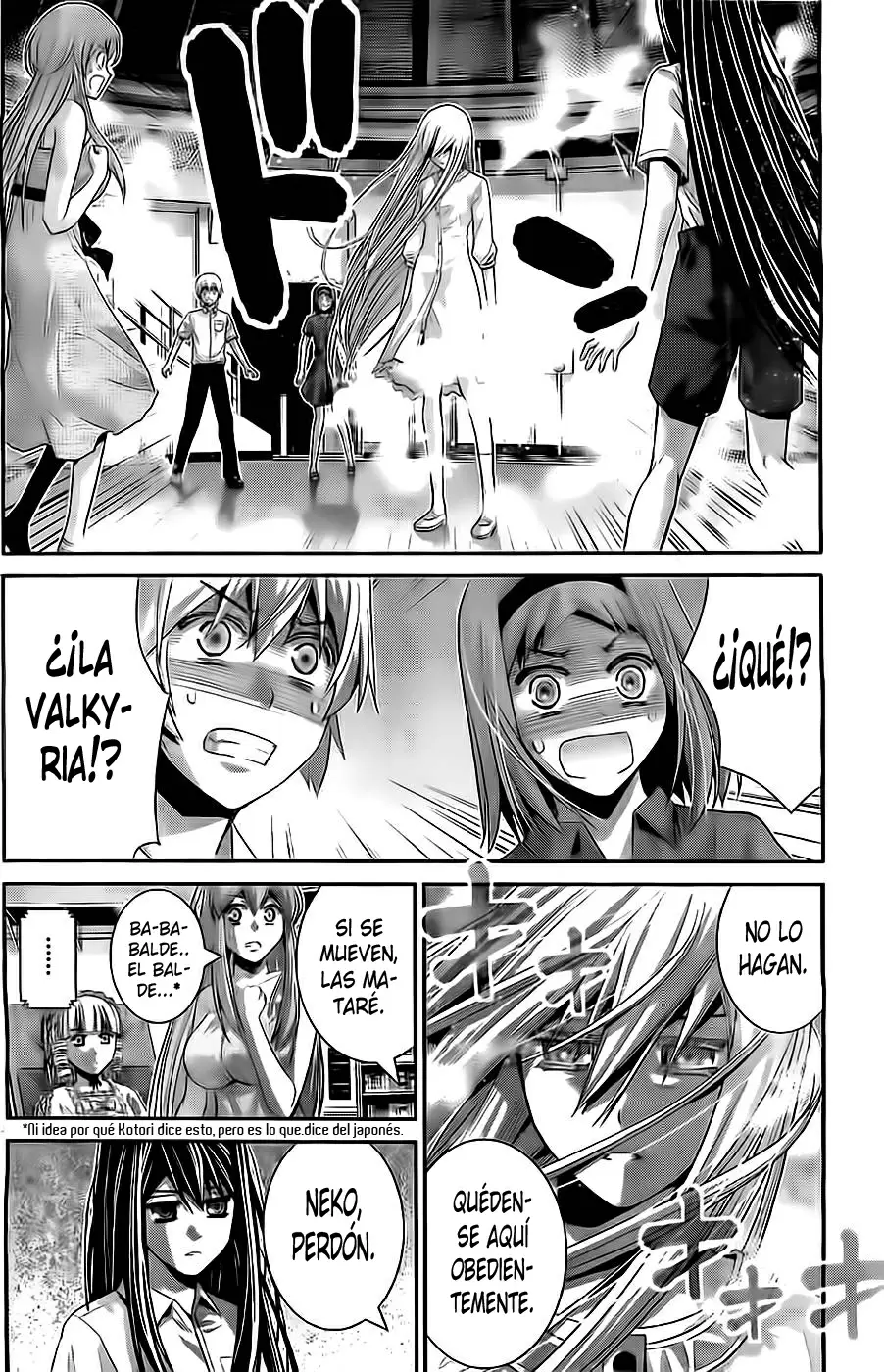Gokukoku no Brynhildr capítulo 70, página 16