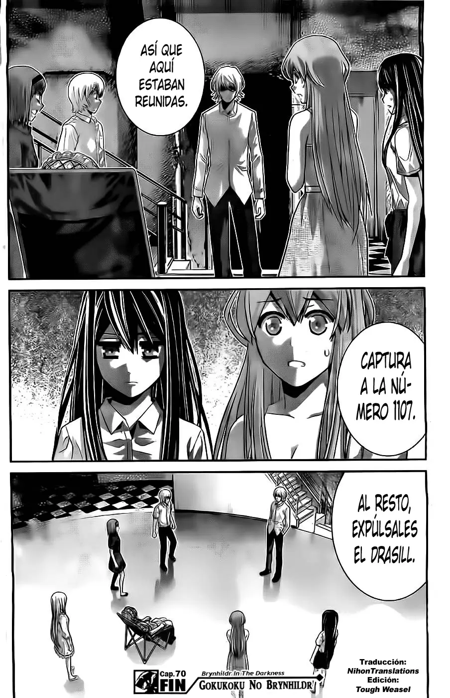 Gokukoku no Brynhildr capítulo 70, página 18