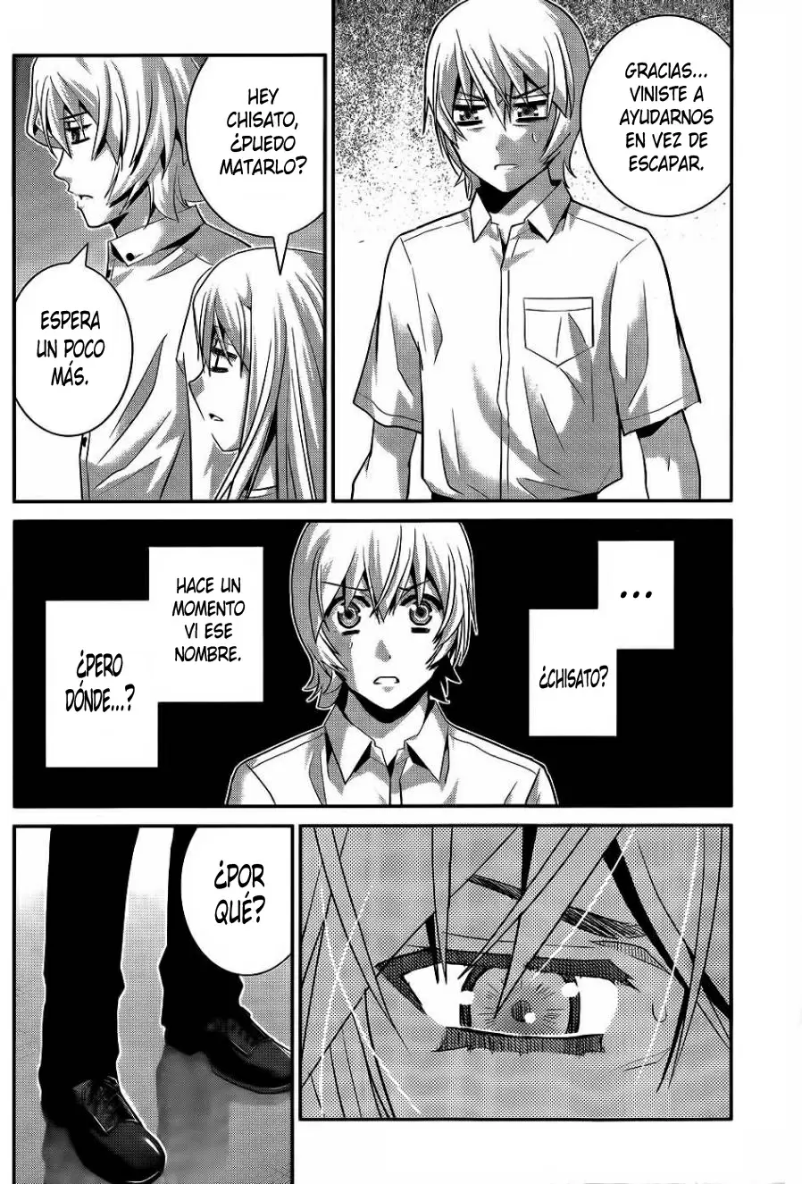 Gokukoku no Brynhildr capítulo 71, página 8