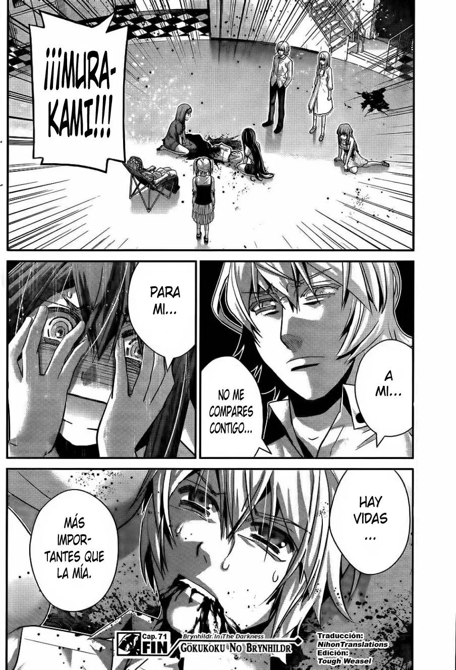 Gokukoku no Brynhildr capítulo 71, página 18