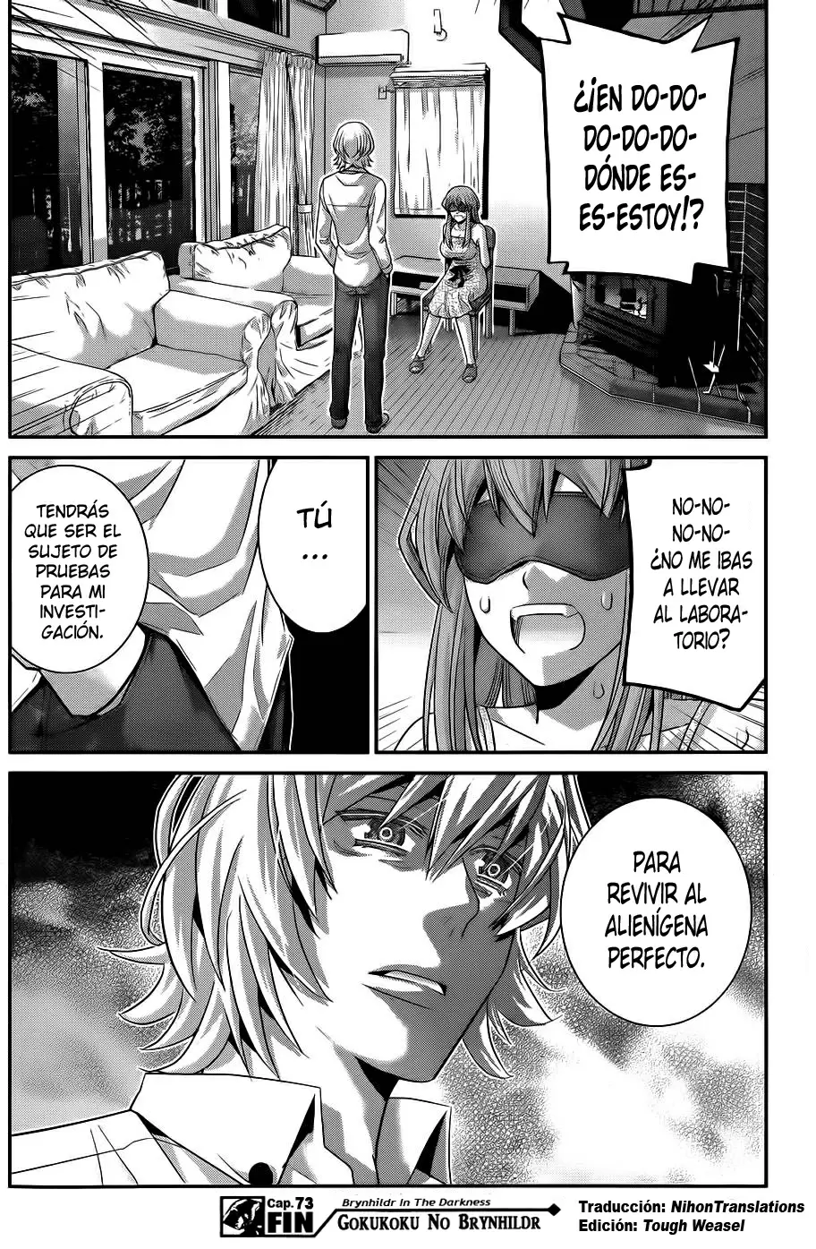 Gokukoku no Brynhildr capítulo 73, página 18