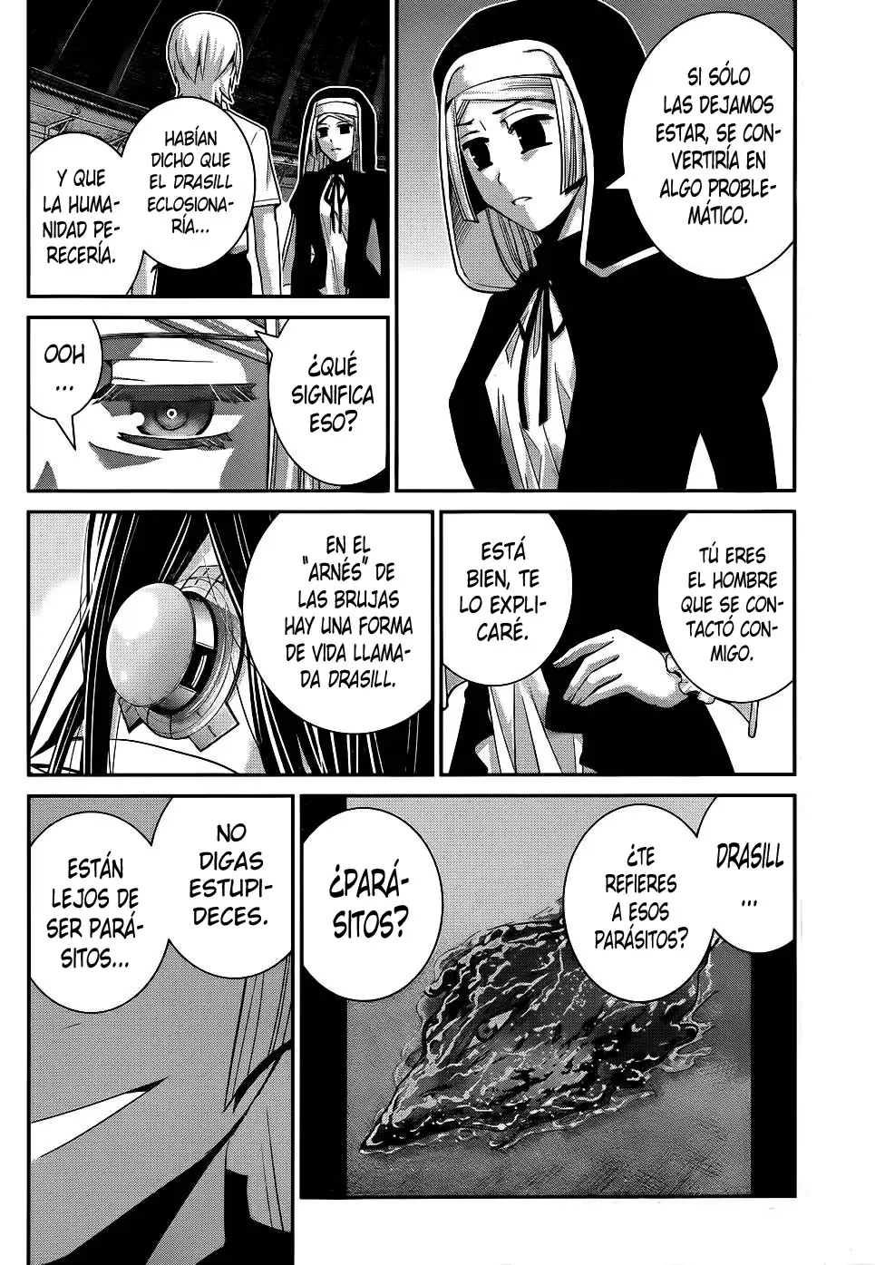 Gokukoku no Brynhildr capítulo 74, página 2