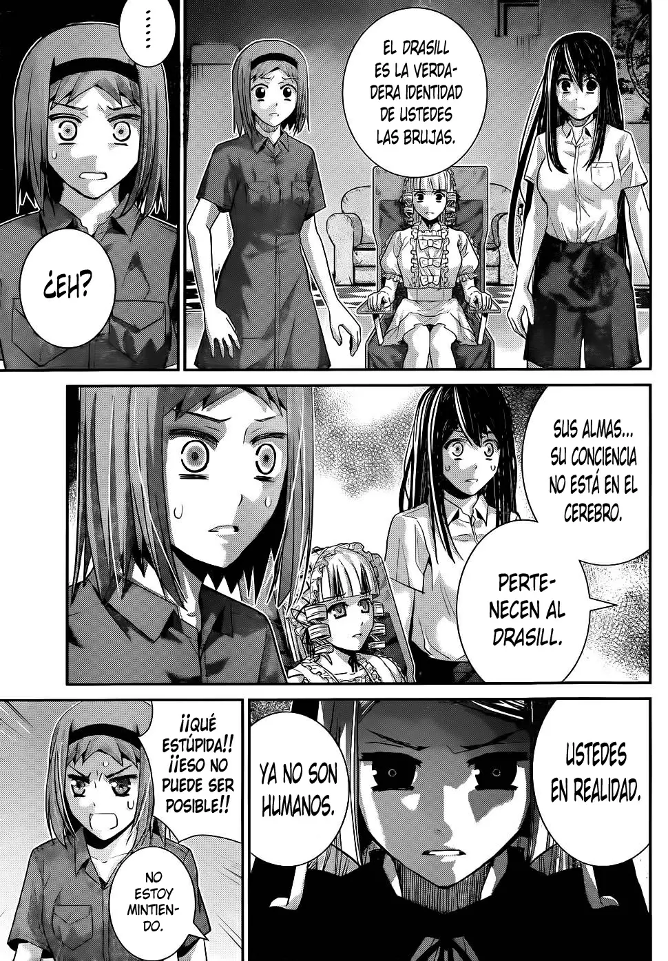 Gokukoku no Brynhildr capítulo 74, página 3