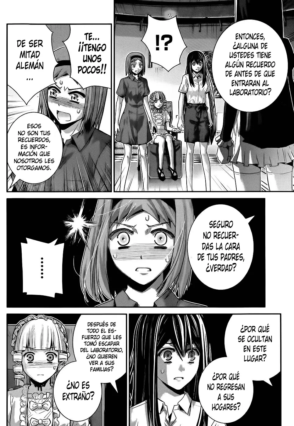 Gokukoku no Brynhildr capítulo 74, página 4