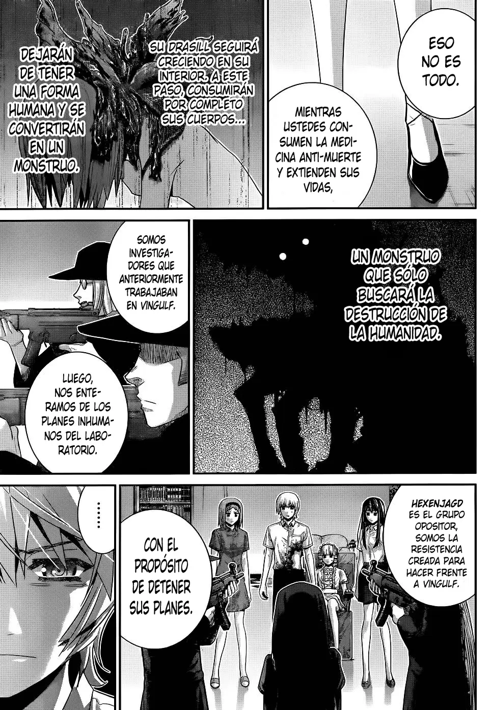 Gokukoku no Brynhildr capítulo 74, página 7