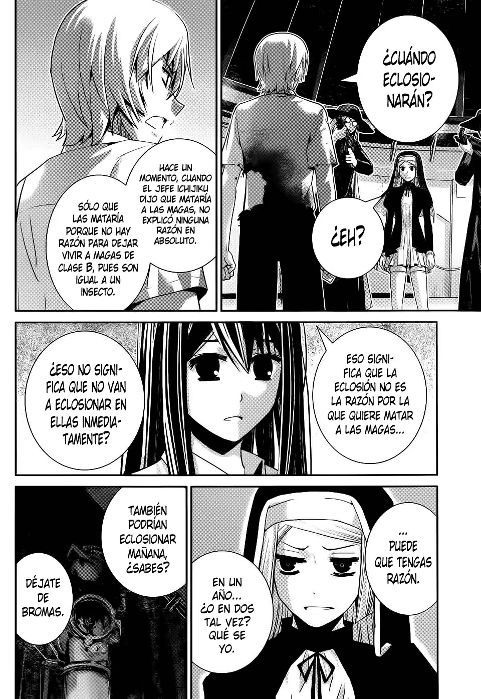 Gokukoku no Brynhildr capítulo 74, página 8