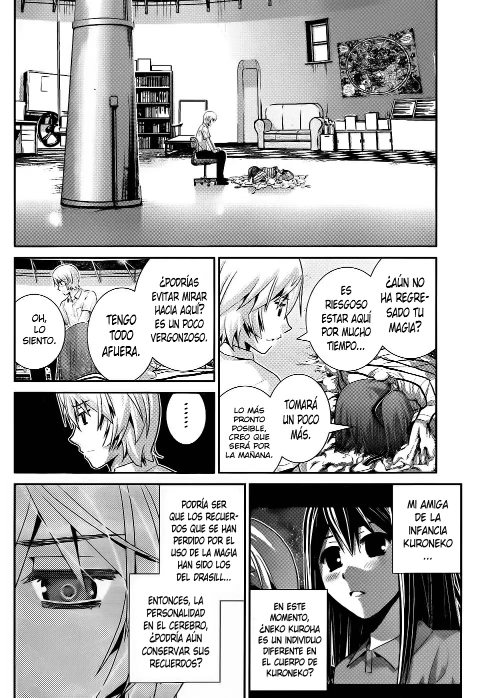 Gokukoku no Brynhildr capítulo 74, página 16