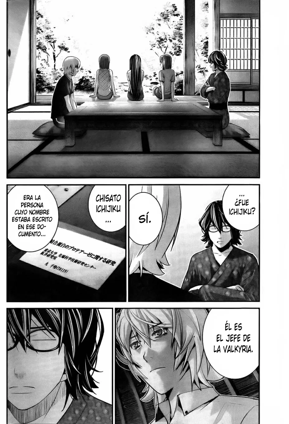 Gokukoku no Brynhildr capítulo 75, página 6