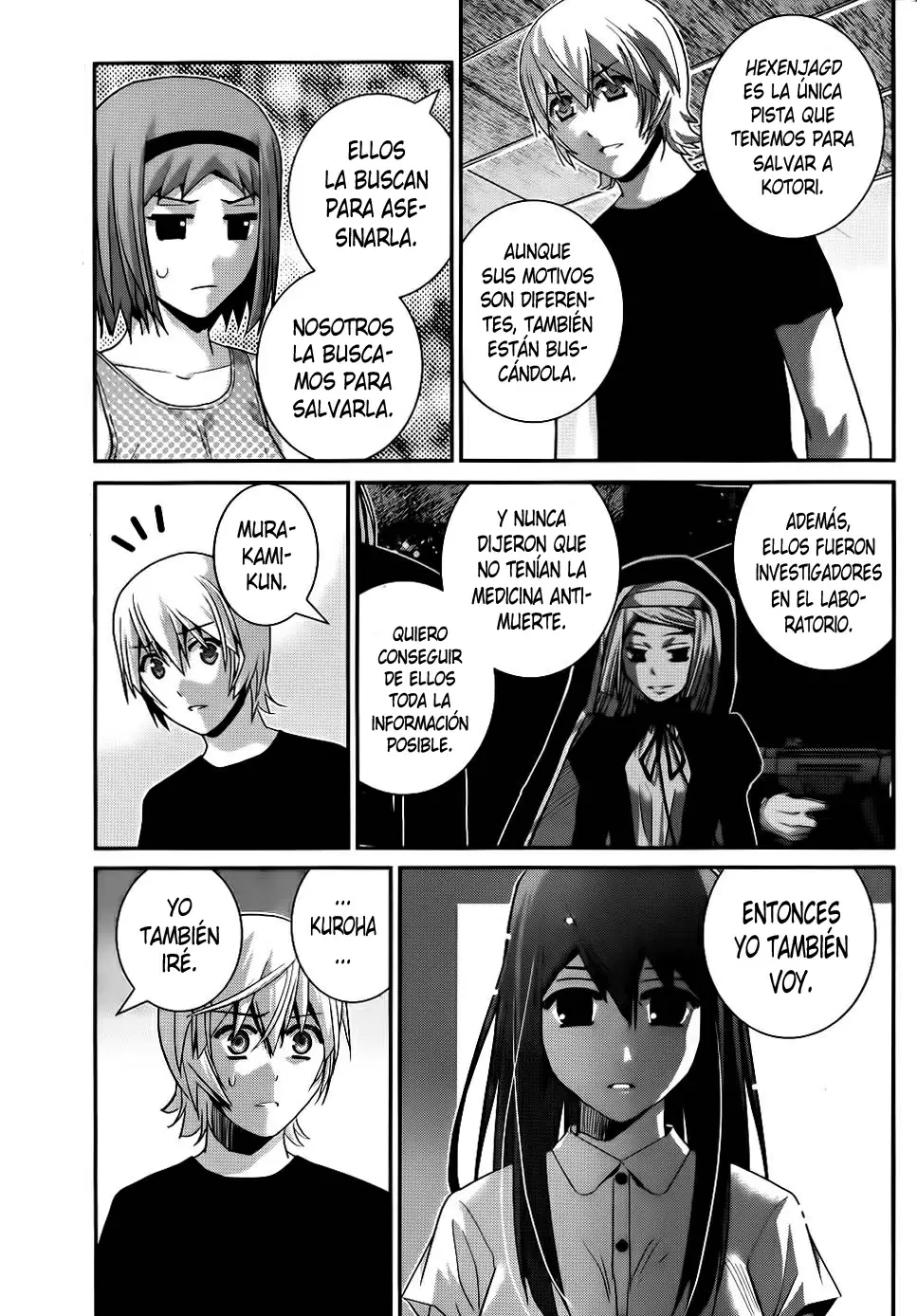 Gokukoku no Brynhildr capítulo 76, página 7