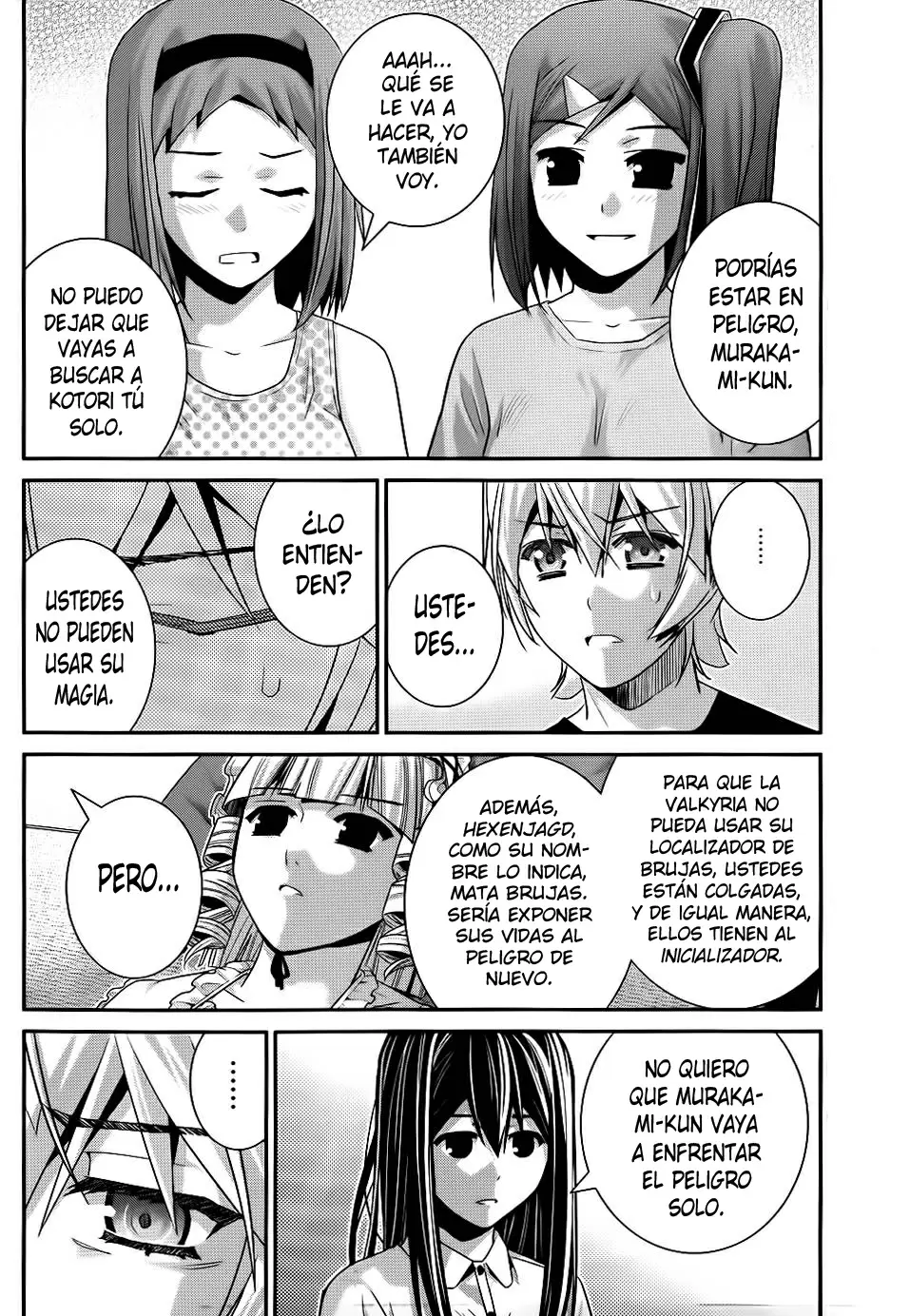 Gokukoku no Brynhildr capítulo 76, página 8
