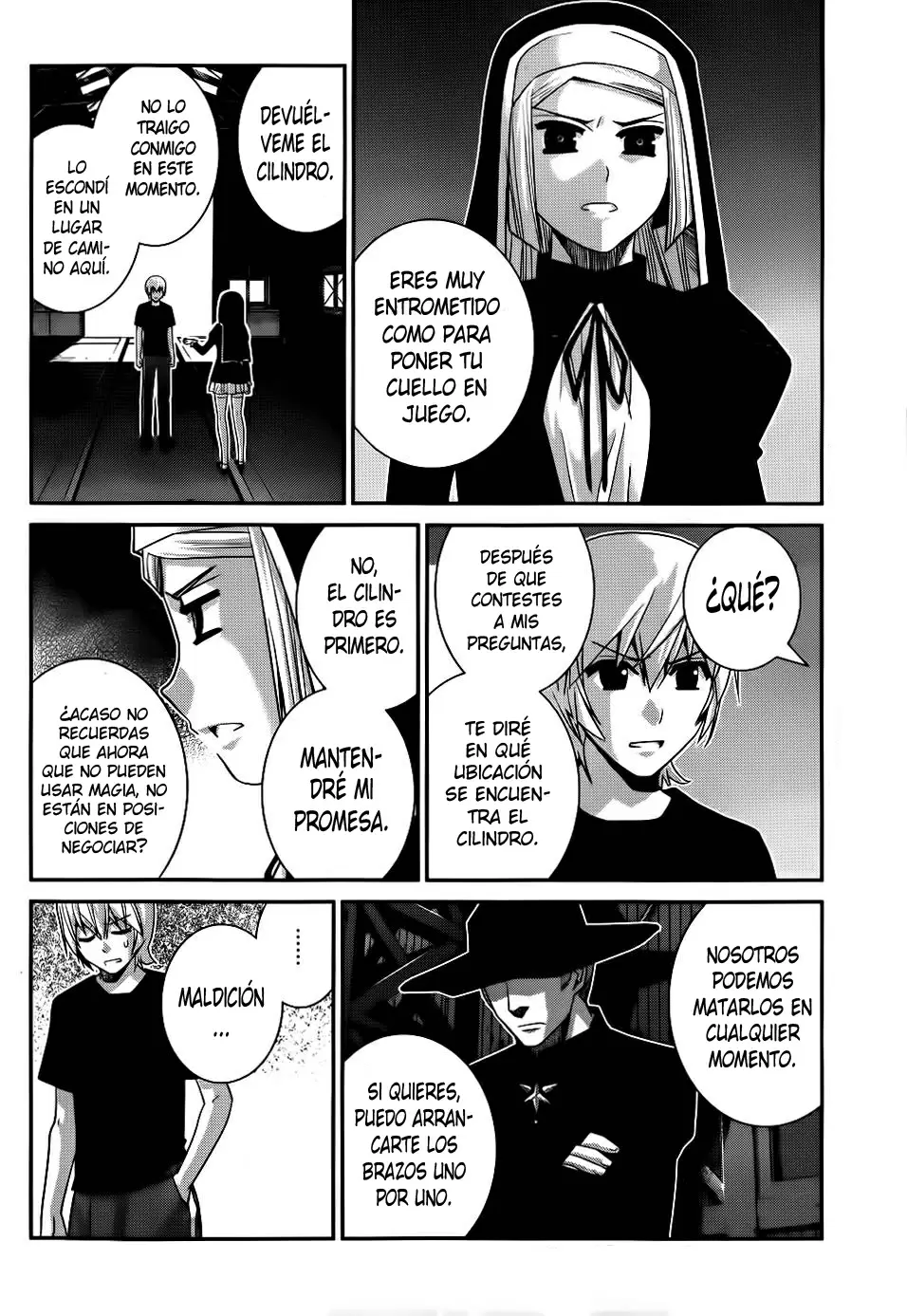 Gokukoku no Brynhildr capítulo 76, página 14