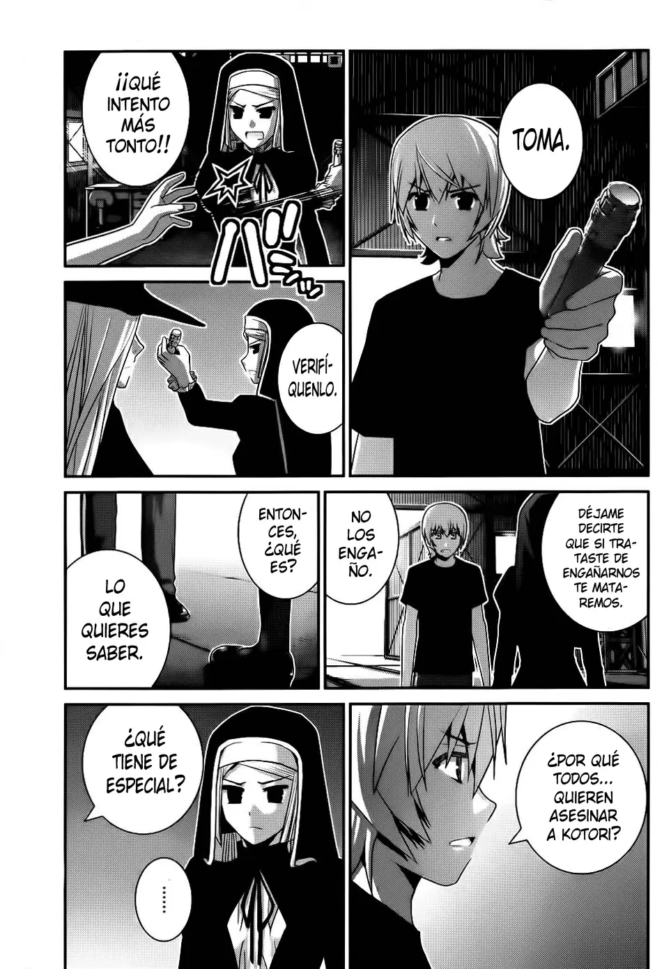 Gokukoku no Brynhildr capítulo 76, página 15