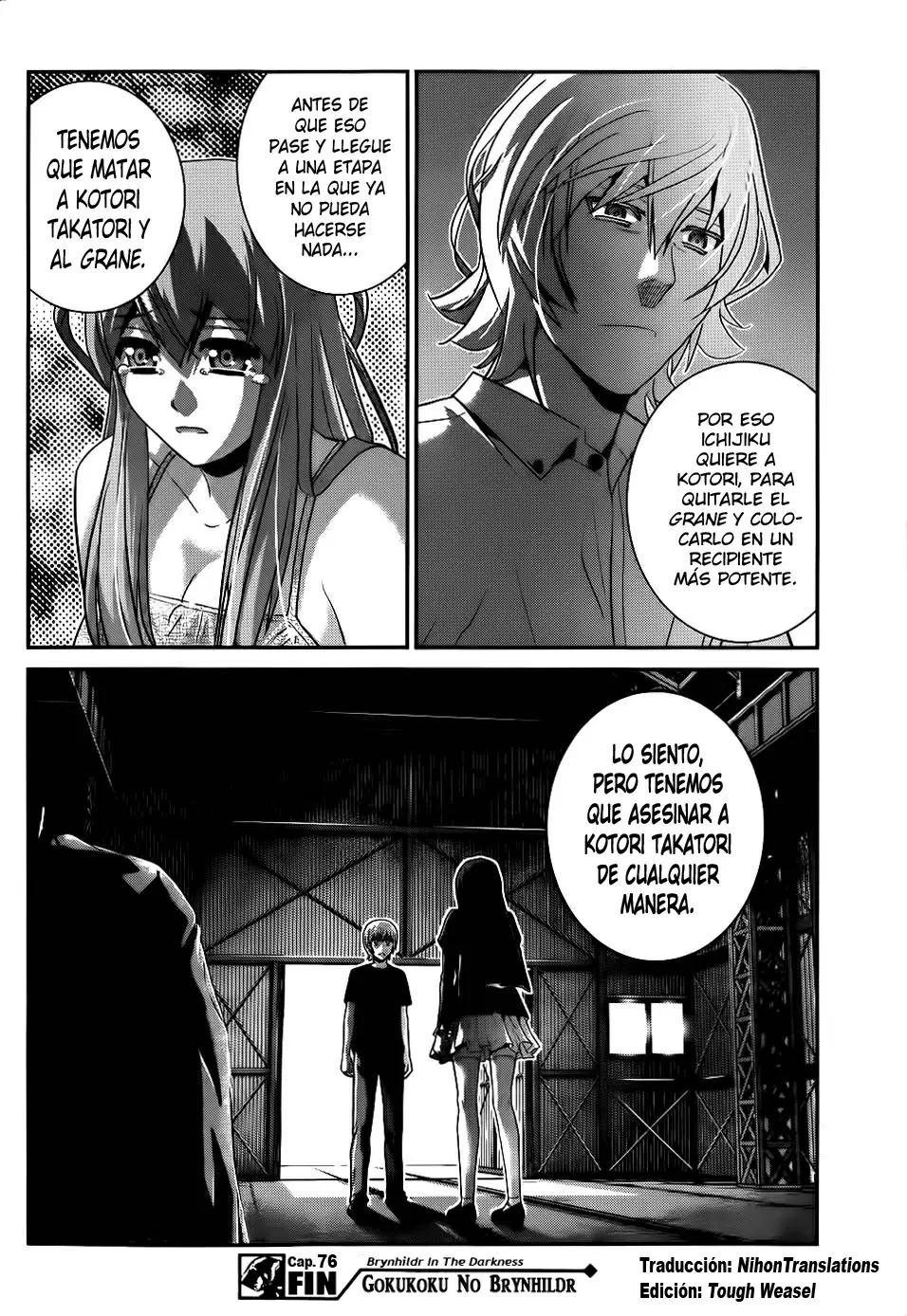 Gokukoku no Brynhildr capítulo 76, página 18
